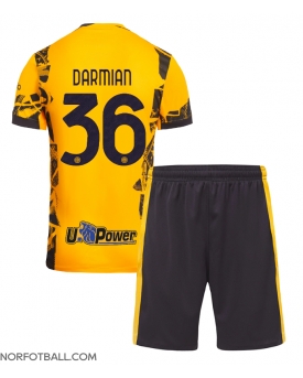 Billige Fotballdrakt Inter Milan Matteo Darmian #36 Replika Tredjedraktsett Barn 2024-25 Kortermet (med bukser)